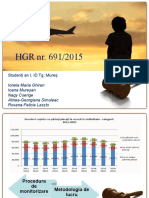 Prezentare HGR 691 - 2015