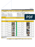 Inspección semanal de seguridad en taller de mantenimiento