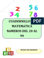 Cuadernillo Mat 0-99
