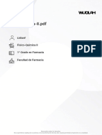 Fisicoquimica-II - PDF: Lidianf Fisico-Quimica II 1º Grado en Farmacia Facultad de Farmacia