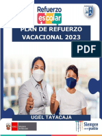 Plan de Refuerzo Vacacional 2023: Ugel Tayacaja