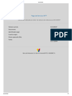 Pago de Servicio INTT: Transacción Realizada Con Éxito. Su Número de Referencia Es 81526097