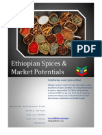 Ethiopia's Exotic Spices Market Potential