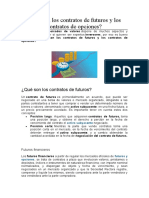 ¿Qué Son Los Contratos de Futuros y Los Contratos de Opciones?