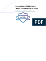 Elearnsecurity Certified Incident Response (Ecir) - Guide Study To Exam