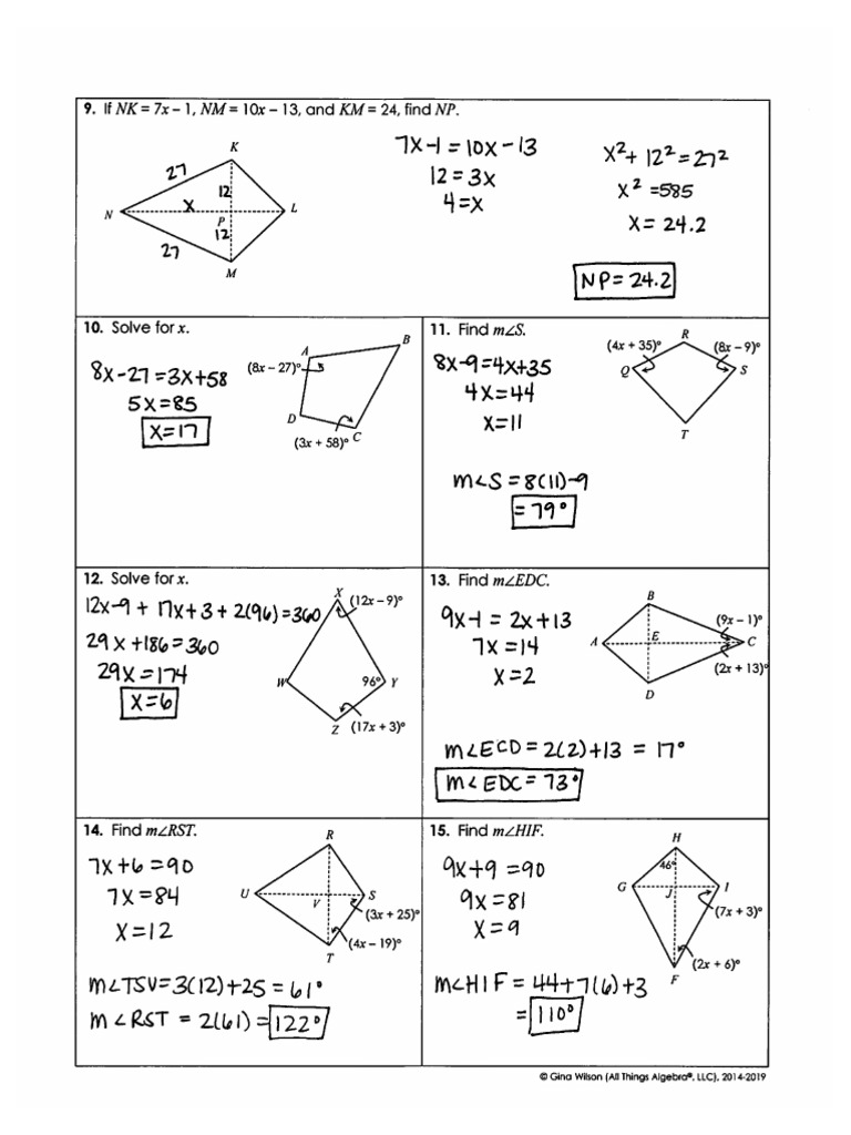 Unit 6 Review Answers Math , Into Math Grade 6 Module 5 Review Answer ...