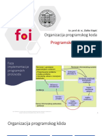 Organizacija Programskog Koda