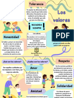 Los Valores Folleto