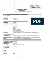 Safety Data Sheet for Creolin Eco Disinfectant