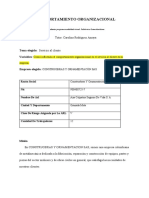 Comportamiento Organizacional: Tema Elegido: Servicio Al Cliente Variables: Como