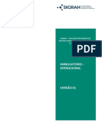 Ambulatorio - Operacional: Sigrah - Solução Integrada de Gestão Hospitalar, Ambulatorial E Regulação