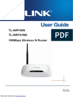 TP-Link Network Router TL-WR740N