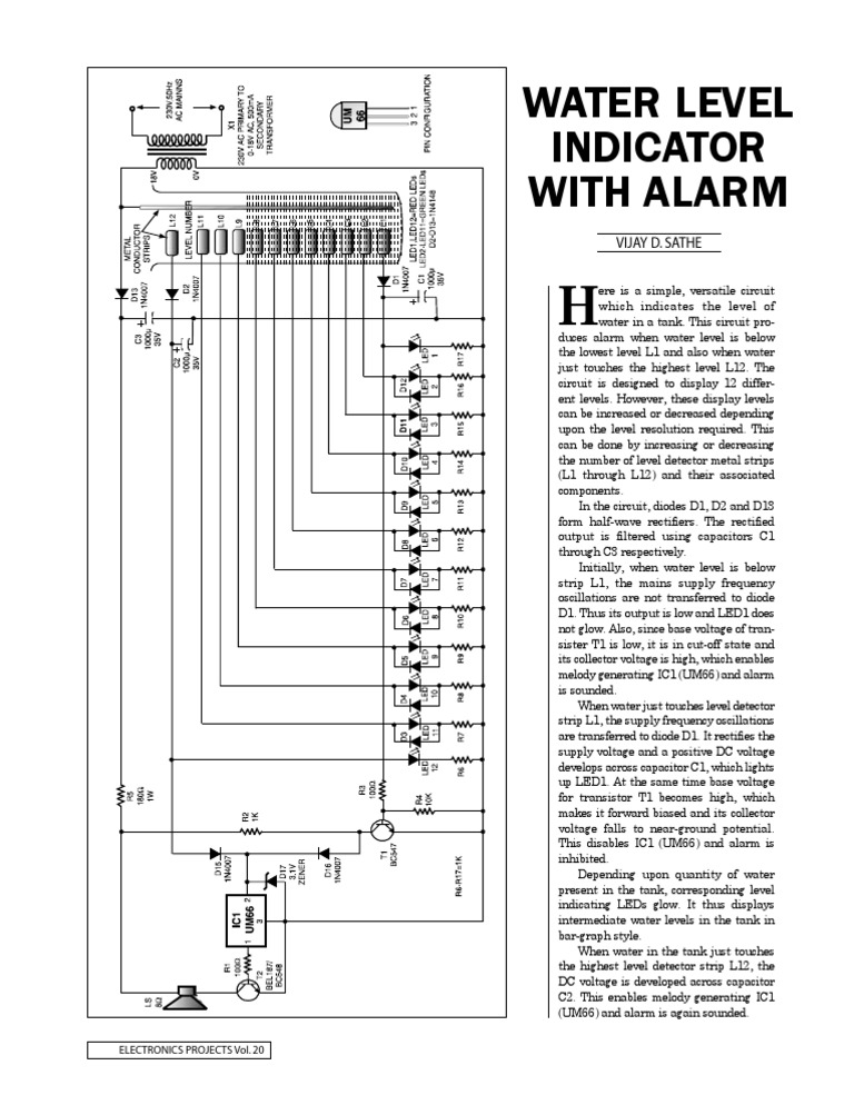 Water Level Indicator | PDF