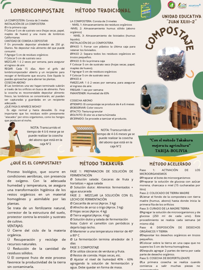 Compostaje Eficiente: Método Takakura | PDF | Compost | Residuos