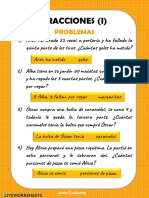 Fracciones (I) : Problemas