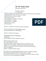 CoAs, TDS, SDS, muestras, monografías, etc., de XRM, MP, PP y PT. Benzoato de sodio. SDS (Resiquim-Jebsen&Jessen)