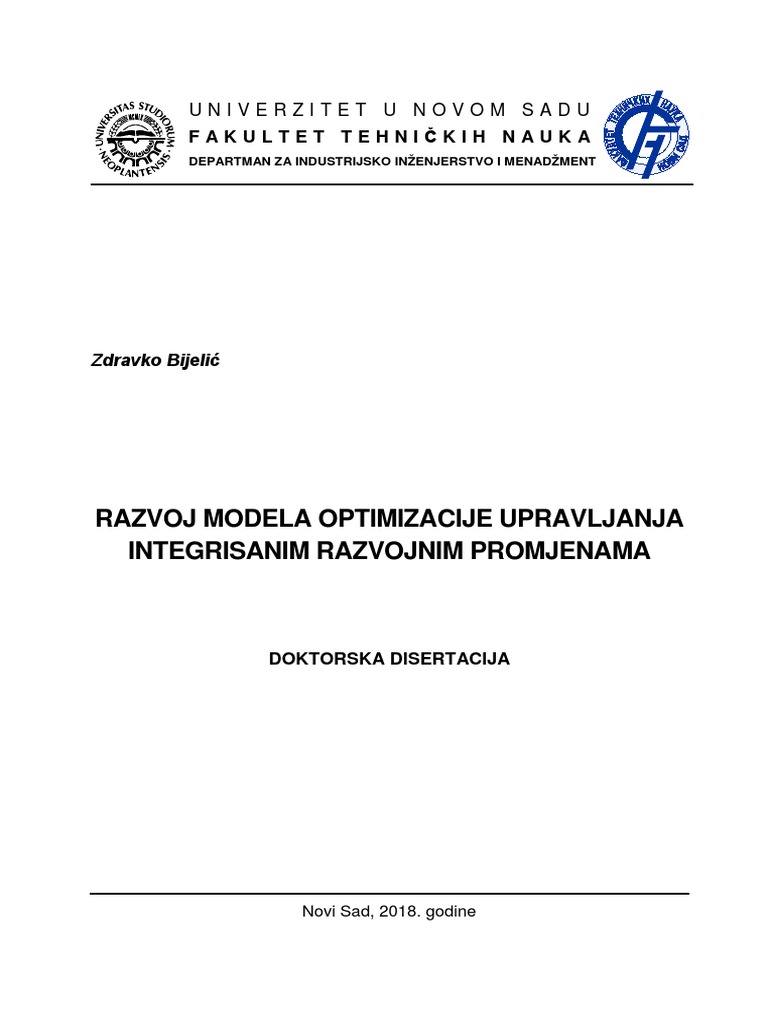 Razvoj Modeliranja | PDF