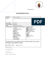 Counselling Referal Form Online