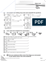 NHF L4 Grammar Practice Higher Level