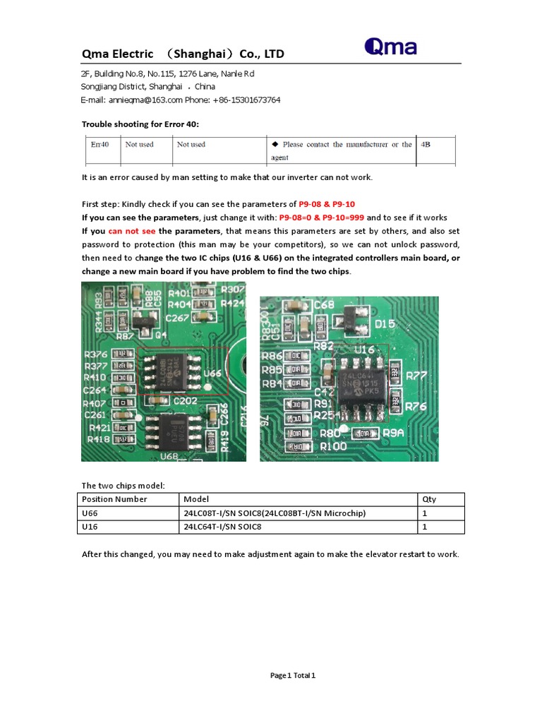 A6000 E40 Checking | PDF