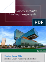 Neurological Institutes Treating Syringomyelia