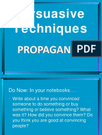 Propaganda Techniques