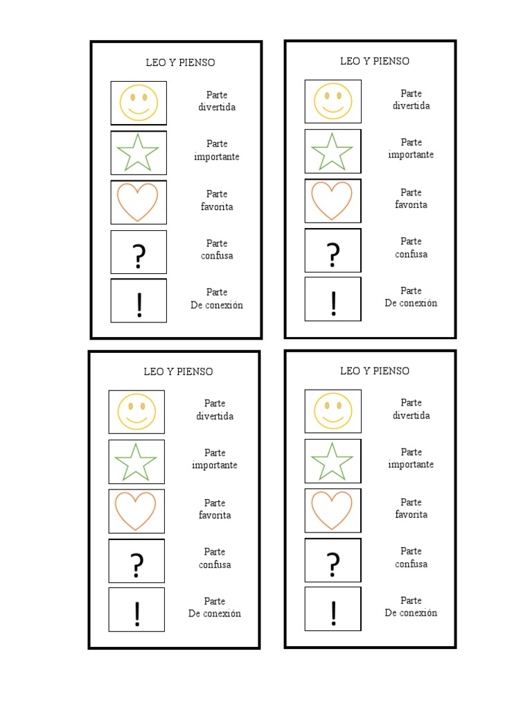 Leo y Pienso | PDF