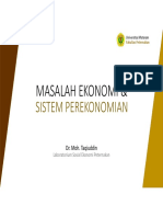 2a-MASALAH EKONOMI DAN SISTEM EKONOMI