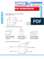 Cuerpos Geometricos para Segundo de Primaria