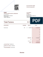 Total Factura $ 13,090,000.00: Anait