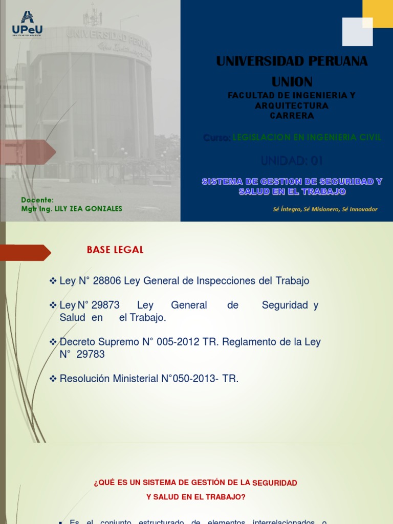 4 Sistema De Gestion De Seguridad Y Salud En El Trabajo Pdf
