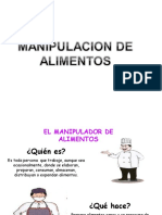 Manipuladores de Alimentos