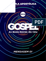 MENSAGEM DA CÉLULA - Gospel - As Boas-Novas Do Céu - Mensagem 01 - ABRIL 2023 - 230403 - 174731