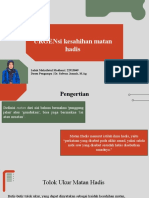 Urgensi Kesahihan Matan Hadis: Luluk Makrifatul Madhani - 22913049 Dosen Pengampu - Dr. Sofwan Jannah, M.Ag