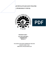 Makalah Pengantar Ilmu Politik (Pemilihan Umum) : Disusun Oleh: A.Alyah Lestari L 220605501052 Kelas C