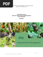 Integrated Pest Management Overview | PDF | Pest Control | Agriculture