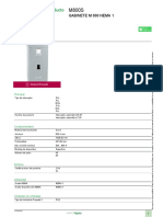 Gabinetes para Interruptores Industriales y Residenciales - M800S