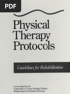 Physical Therapy Protocols