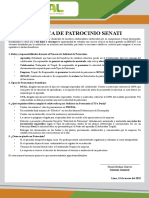 Política de Patrocinio Senati: Paola Medina Chávez