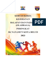 Kertas Kerja Kejohanan Sukan Tahunan 2023