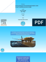 Airfield Pavement Structural Design Codes