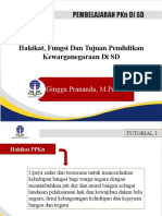 Hakikat, Fungsi Dan Tujuan Pendidikan Kewarganegaraan Di SD