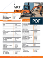 Ac 35uf: Excavator