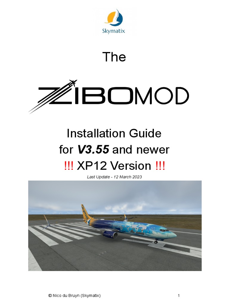 Zibo Install Guide XP12 PDF Computer File Http Cookie