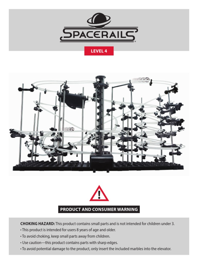 Small Parts Warning for Roller Coaster | PDF | Elevator | Manufactured ...
