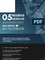 Ebook 5 Regras Básicas Pra Um Excelente Anúncio Multinível no Facebook