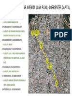 Eje Urbano-Vehicular Avenida Juan Pujol-Corrientes Capital: Puntos de Intervención