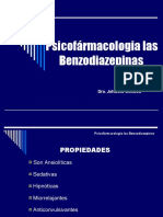 Psicofármacologia Las Benzodiazepinas: Dra. Johanna Gollarza