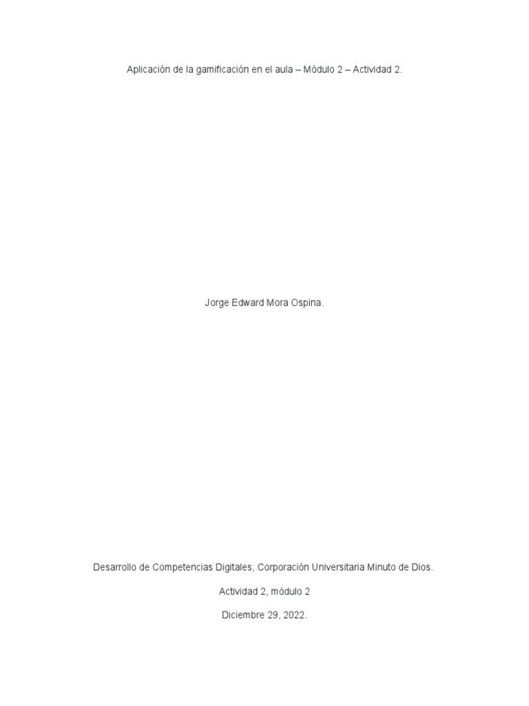 Actividad 2 Modulo 2 | PDF | Hardware de la computadora | Software de ...