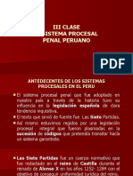 Iii Clase El Sistema Procesal Penal Peruano